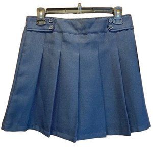 IZOD Navy Pleated School Uniform Skort Girls 10 Plus